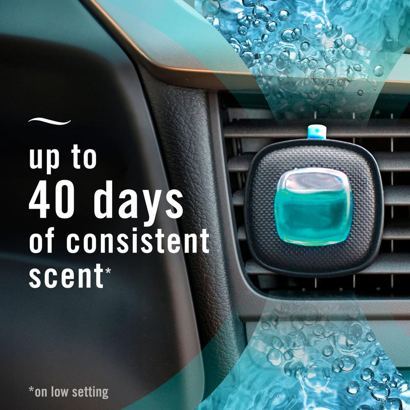 Febreze Unstopables Car Odor-Fighting Car Freshener Vent Clip Fresh Scent, .07 oz. Car Vent Clip, Pack of 4 🍁 All In One Marketplace Canada