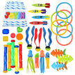 Sloosh 30 Pcs Diving Pool Toys for Kids Ages 3-12 Jumbo Set with Storage Bag Pool Games Summer Swim Water FishToys 🍁 All In One Marketplace Canada