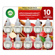 Air Wick Plug In Scented Oil Air Freshener Refills for Home – Infused with Essential Oils – 10 Count – Apple Cinnamon Scent – Mega Value Pack 🍁 All In One Marketplace Canada