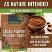 Viva Naturals Organic Cacao Powder, 2lb - Unsweetened Cocoa Powder With Rich Dark Chocolate Flavour, Perfect for Baking & Smoothies - Certified Vegan, Keto & Paleo, Gluten-Free & Non-GMO, 907 g 🍁 All In One Marketplace Canada
