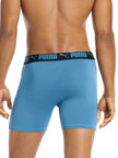 Puma Men's Standard 4 Pack Active Stretch Boxer Briefs, Blue Combo 🍁 All In One Marketplace Canada