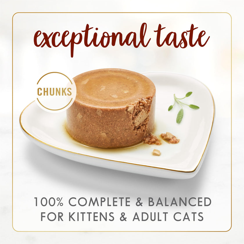 Fancy Feast Chunks Wet Cat Food, Beef Flavour in Gravy - 85 g Can (24 Pack) 🍁 All In One Marketplace Canada