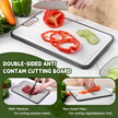 Cutting Board,Titanium Cutting Board, Kitchen Essentials, Cutting Boards for Kitchen, Double Sided Food Grade, Planche a Decouper, Chopping Board and Wheat Straw PP, Easy to Clean Large Size 16”×11” 🍁 All In One Marketplace Canada