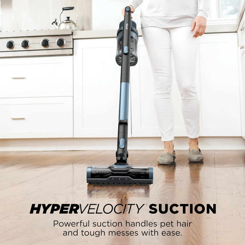 Shark Pet Cordless Stick Vacuum with Large Dust Cup, LED Headlights, Removable Handheld Vac, Lightweight, Crevice Tool, Carpet & Hard Floors, 40min Runtime, Ice Blue, IX141AMZ 🍁 All In One Marketplace Canada