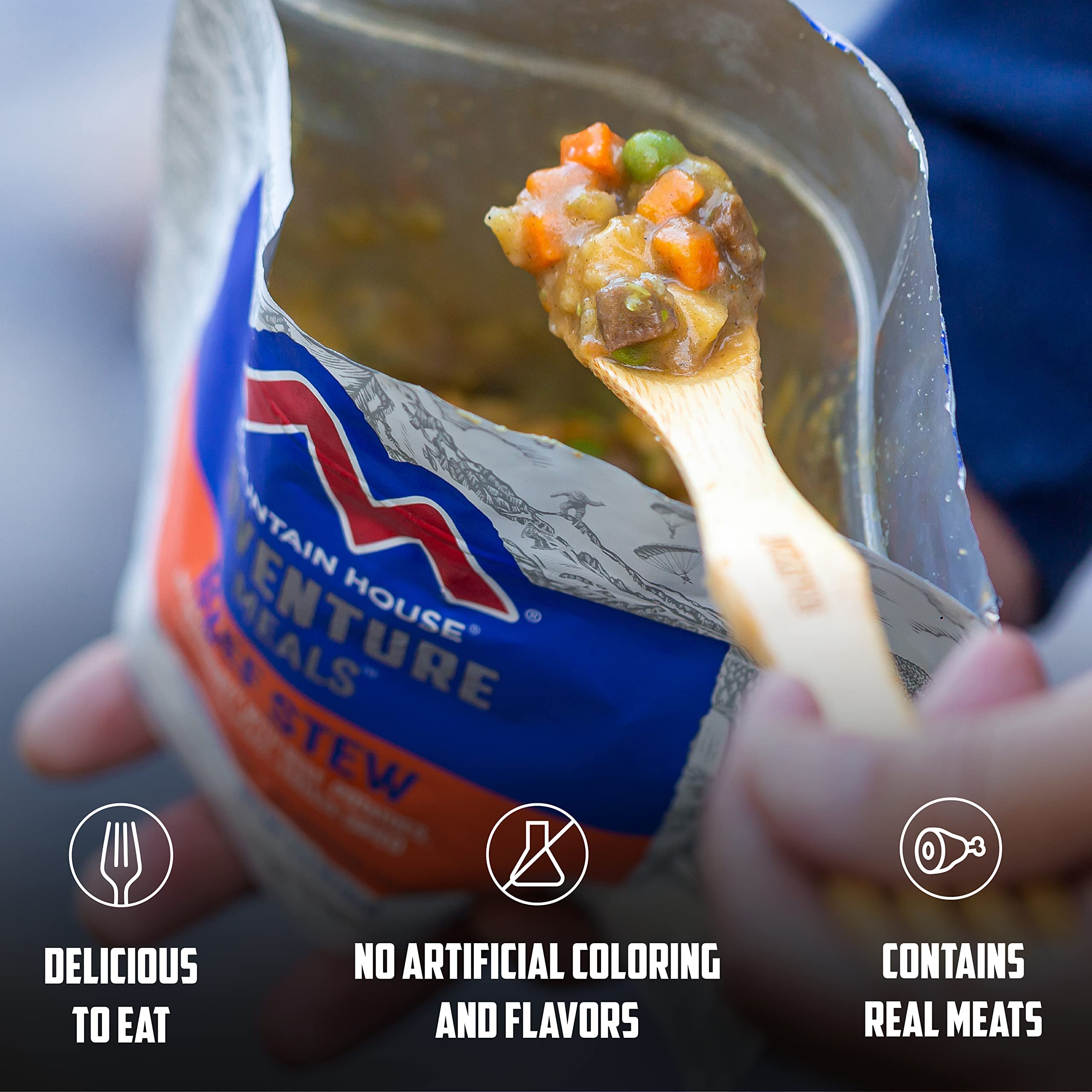Mountain House Lasagna with Meat Sauce Pouch| Freeze Dried Backpacking & Camping Food | Survival & Emergency Food | Entree Meal | Easy to Prepare | Delicious and Nutritious | Single Pouch 🍁 All In One Marketplace Canada