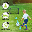 Sport Squad Portable Soccer Goal Net Set - Set of Two 4' Pop Up Training Soccer Goals with Compact Carrying Case - Easy Assembly and Compact Storage - Great for Kids and Adults 🍁 All In One Marketplace Canada