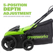 Greenworks 13 Amp 14-Inch Corded Dethatcher/Scarifier, DT13B00 🍁 All In One Marketplace Canada