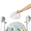 Bright Starts Portable Automatic 6-Speed Baby Swing, Compact Easy-Fold, Music, Toy Bar, 0-9 Months 6-20 lbs (Whimsical Wild) 🍁 All In One Marketplace Canada