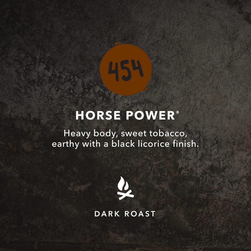Kicking Horse Coffee – 454 Horse Power, Dark Roast, Whole Bean 100% Arabica Coffee | Dark Roast | All Organic & Fairtrade | 850 g 🍁 All In One Marketplace Canada