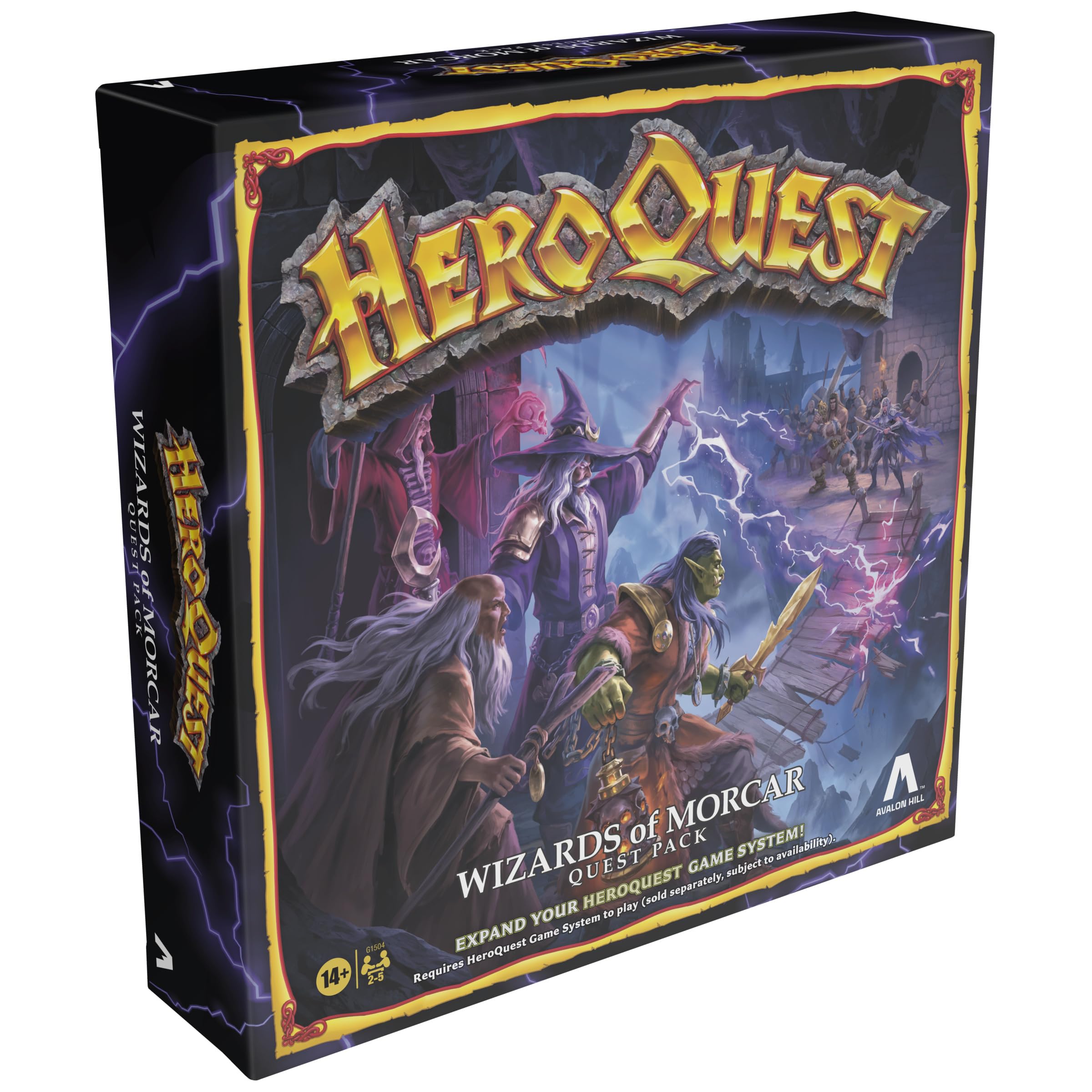 Avalon Hill HeroQuest Wizards of Morcar Quest Pack – Ages 14+ – 2 to 5 Players – Roleplaying Games 🍁 All In One Marketplace Canada
