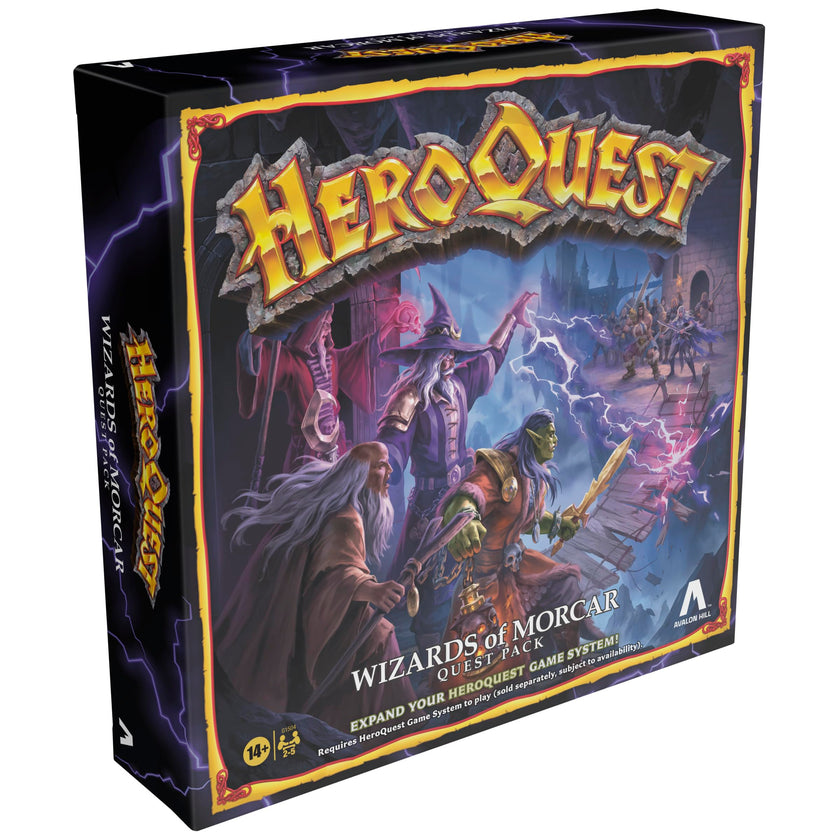 Avalon Hill HeroQuest Wizards of Morcar Quest Pack – Ages 14+ – 2 to 5 Players – Roleplaying Games 🍁 All In One Marketplace Canada