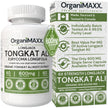 6X Strength Tongkat Ali 600 MG PER SINGLE CAPSULE 60,000 MG Equivalent 100:1 Extract Ratio Highest Potency, OrganiMAXX Longjack Eurycoma Longifolia Non-GMO Premium Tongkat Ali Supplement For Men. 🍁 All In One Marketplace Canada