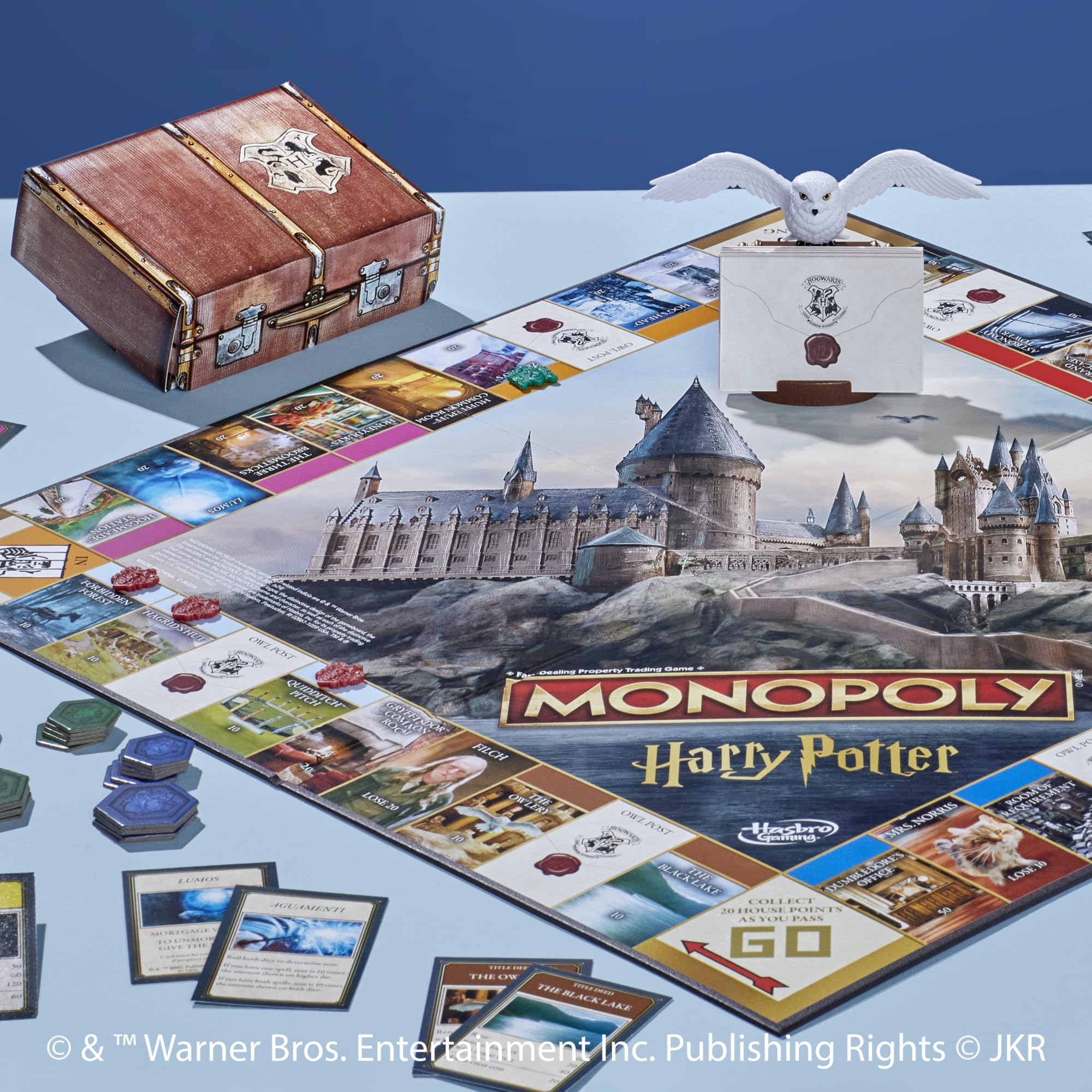 Monopoly Harry Potter Edition Board Game | A Magical Adventure at Hogwarts | Ages 8 and Up | 2 to 6 Players | Family Games | Gifts for Kids and Adults (English) 🍁 All In One Marketplace Canada