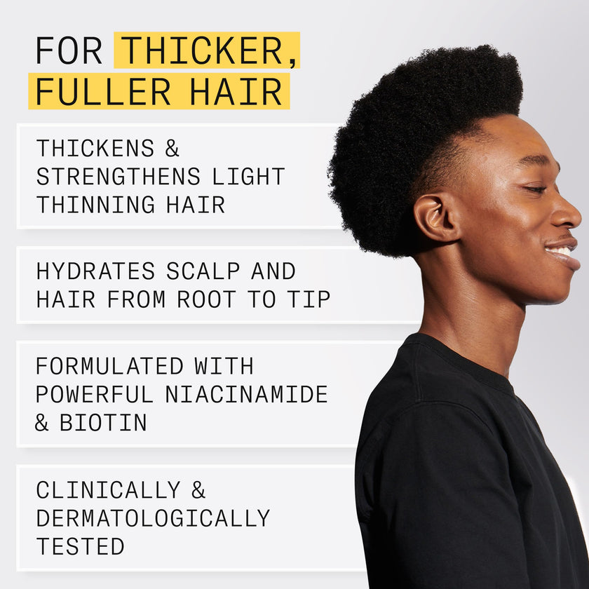 Nioxin System 1 Scalp + Hair Thickening Shampoo | For Natural Hair with Light Thinning | Strengthen Against Breakage with Niacinamide & Biotin | 16.9 Fl Oz 🍁 All In One Marketplace Canada