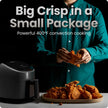 Chefman 2 Qt Mini Air Fryer – Compact and Space-Saving Air Fryer, PFAS-Free Nonstick Basket, Quick & Easy Meals in Minutes, Perfect for Apartments and Dorms, Digital Timer and Shake Reminders – Grey 🍁 All In One Marketplace Canada