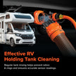 Camco Rhino Blaster — Camper Holding Tank and RV Portable Waste Tank Rinser — Provides Thorough RV Tank Cleaning — Features a Backflow Preventer & 45-Degree Clear Elbow Adapter (39080) 🍁 All In One Marketplace Canada