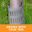 Dimex EasyFlex Plastic Tree Trunk Protectors, 6 Count, Grey (1131-6C) 🍁 All In One Marketplace Canada