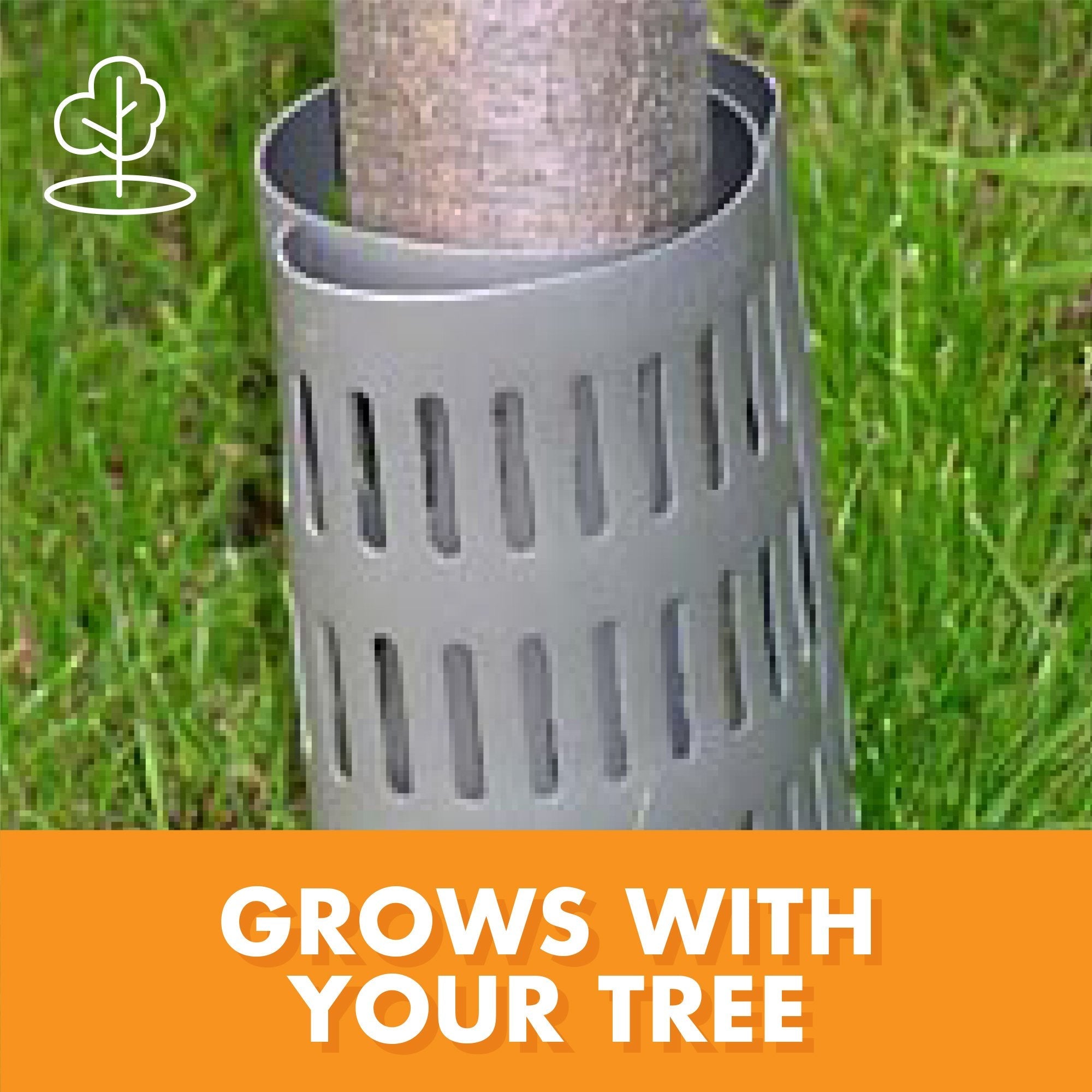 Dimex EasyFlex Plastic Tree Trunk Protectors, 6 Count, Grey (1131-6C) 🍁 All In One Marketplace Canada