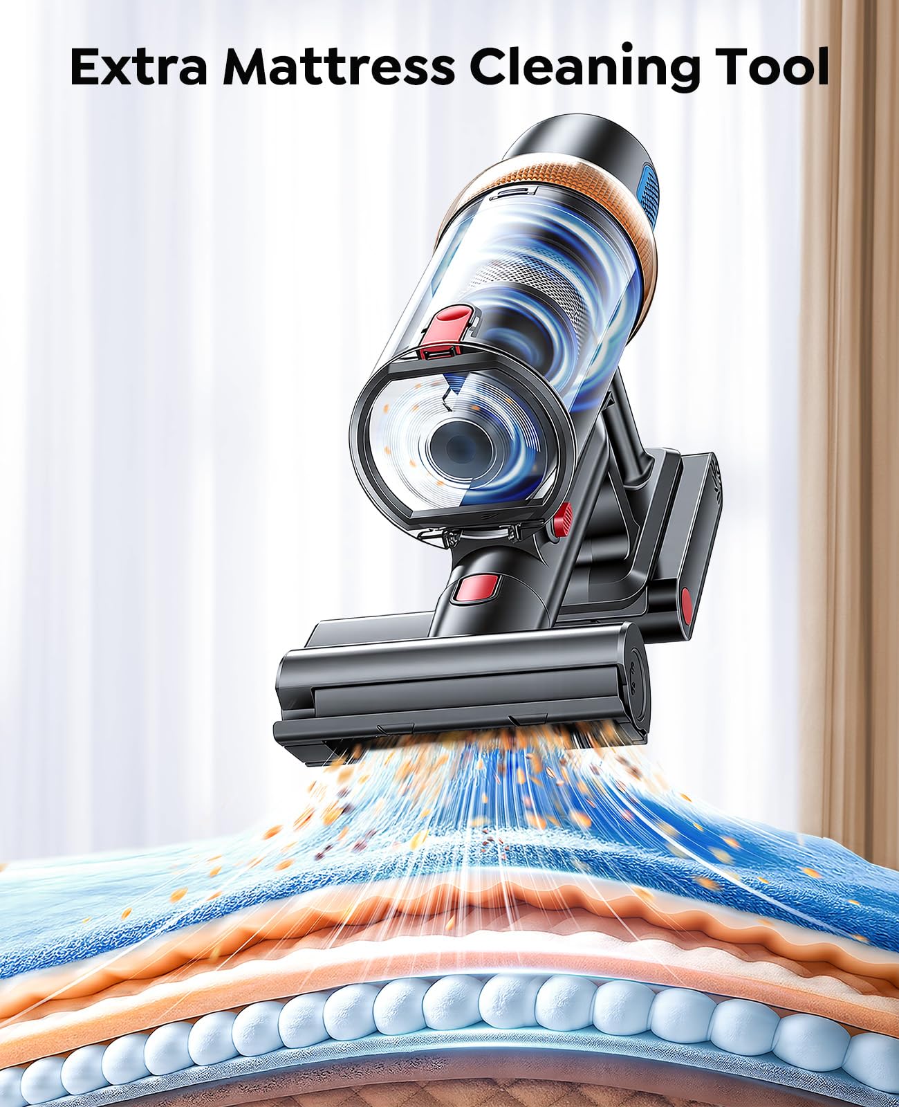 INTETURE Cordless Vacuum Cleaner, 650W 55KPA 70Mins (ECO) Vacuum Cleaners with LED Display, Self-Standing Cordless Vacuum, Anti-Tangle, Rechargeable Stick Vacuum for Home/Pet Hair/Carpet 🍁 All In One Marketplace Canada