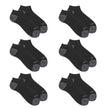 Fruit of the Loom Men's Dual Defense Low Cut Cushioned Moisture Wicking Socks (12 Pack), Black, Medium (6-12) 🍁 All In One Marketplace Canada