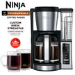 Ninja 12-Cup Programmable Coffee Maker with Glass Carafe – Classic & Rich Brew Styles, Delay Brew & Removable 60oz Water Reservoir, Black/Stainless Steel, CE250C (Canadian Version) 🍁 All In One Marketplace Canada