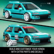 Mattel Brick Shop Hot Wheels Speed Series Building Set, Custom ’90 Honda Civic EF with 248 Pieces, Realistic Details and Custom Decals, Adult Collectors and Kids Ages 10+ 🍁 All In One Marketplace Canada