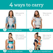Infantino Flip 4-in-1 Baby Carrier Convertible Ergonomic, Light & Airy 🍁 All In One Marketplace Canada