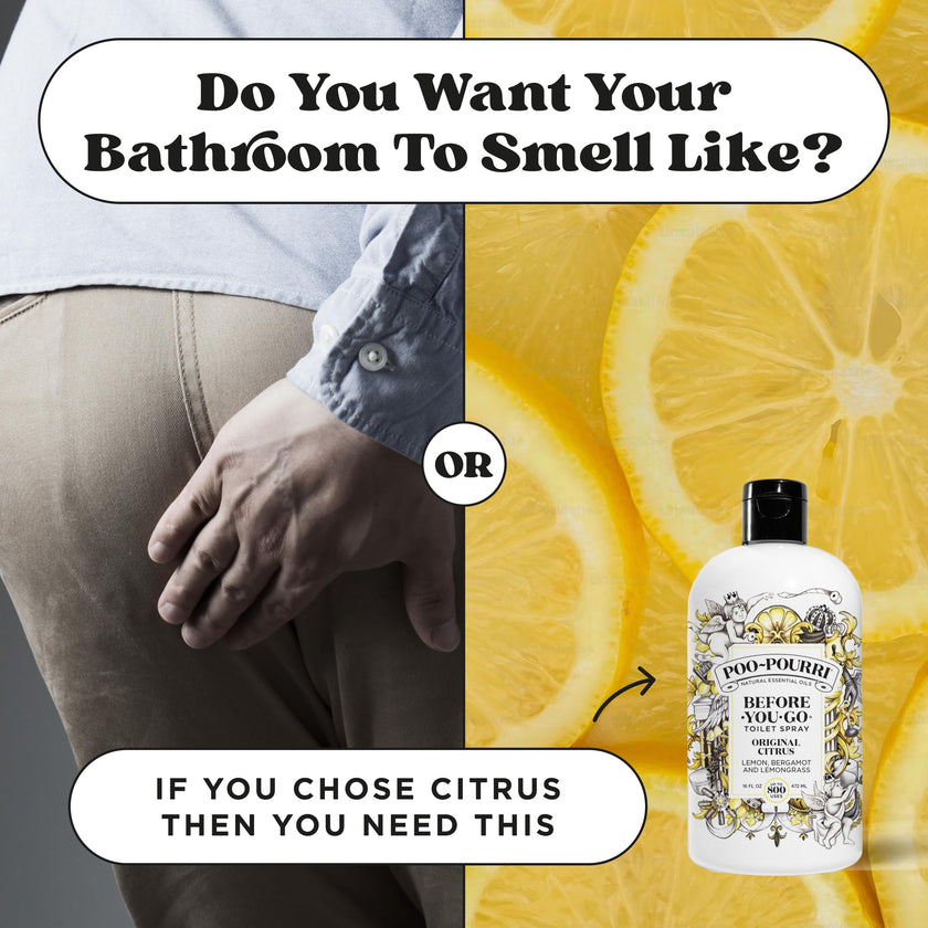Poo-Pourri Original Citrus, 16 ounces 🍁 All In One Marketplace Canada