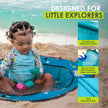 bblüv Arenä Pop-Up Beach Pool for Infants - Easy Clean - Waterproof Material- Instant Setup - Compact Foldable Bucket - Safe Cooling Space - Anchors for Stability - Ultimate Summer Fun for Your Baby 🍁 All In One Marketplace Canada