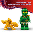 LEGO NINJAGO Lloyd's Green Forest Dragon Toy - Pretend Play Building Toy for Boys and Girls, Ages 6+ - Dragon Figurine with 2 Minifigures for Kids - Gift Idea for Birthdays - 71829 🍁 All In One Marketplace Canada