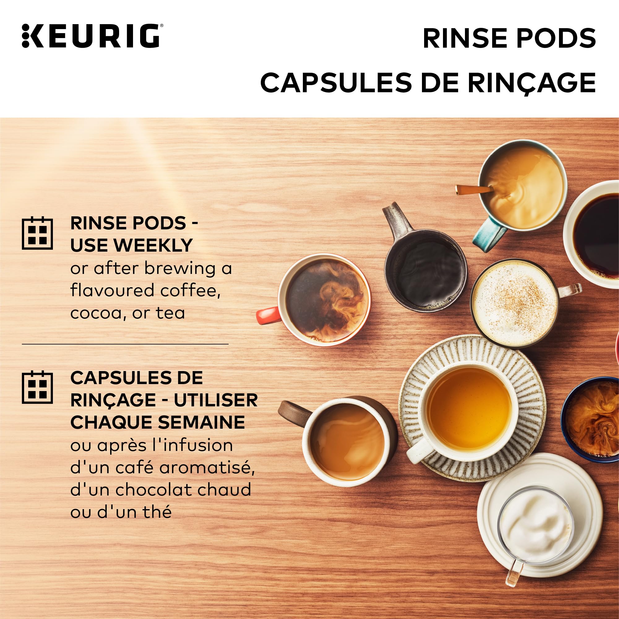 Keurig 3-Month Brewer Maintenance Kit, Includes Descaling Solution, Water Filter Cartridges & Rinse Pods, 7 Count 🍁 All In One Marketplace Canada