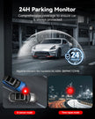 REDTIGER 4K Dash Cam Front and Rear, STARVIS 2 Sensor, Touch Screen 3.18