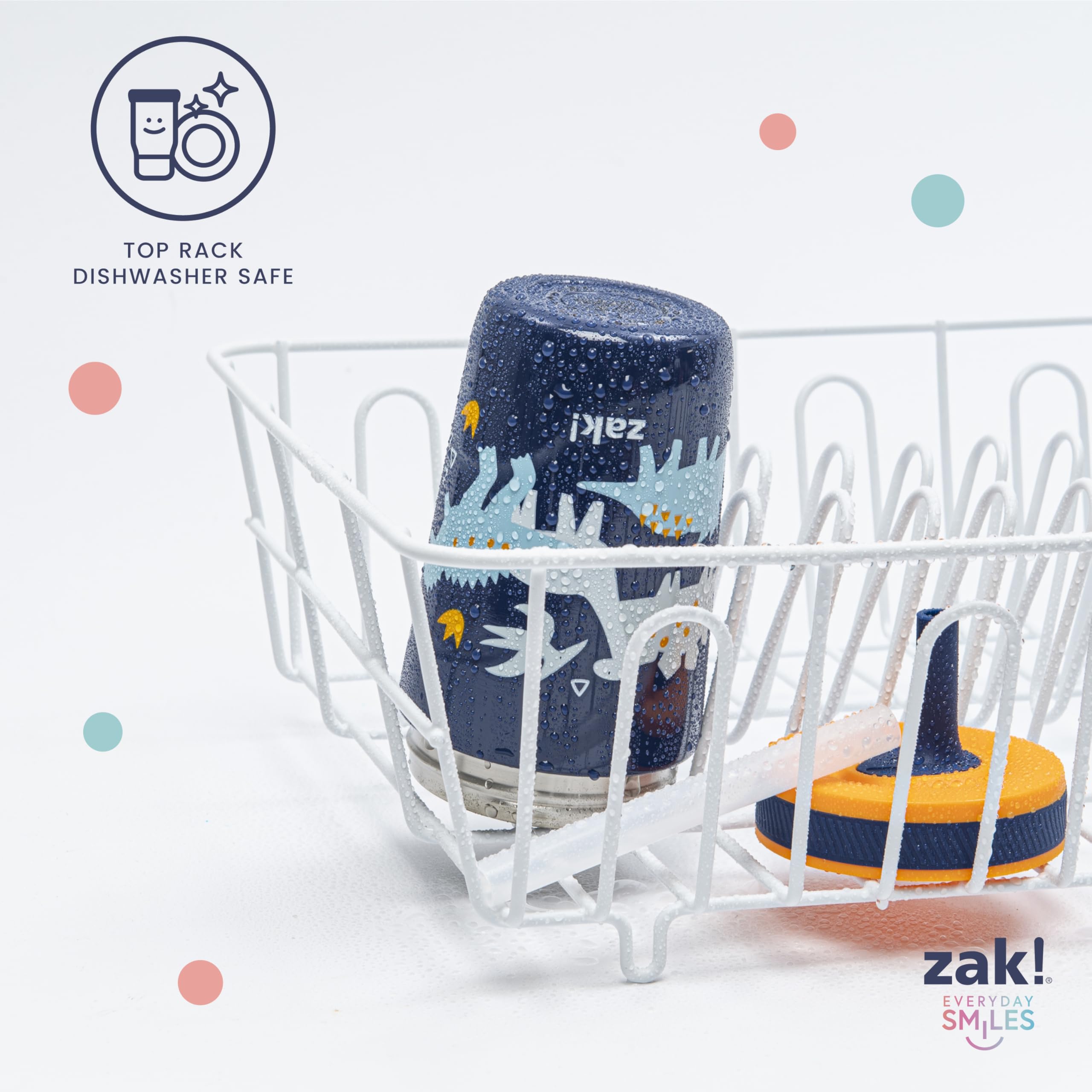 Zak Designs Bluey Kelso 12oz Stainless Steel Leak-Proof Toddler Straw Cup 🍁 All In One Marketplace Canada