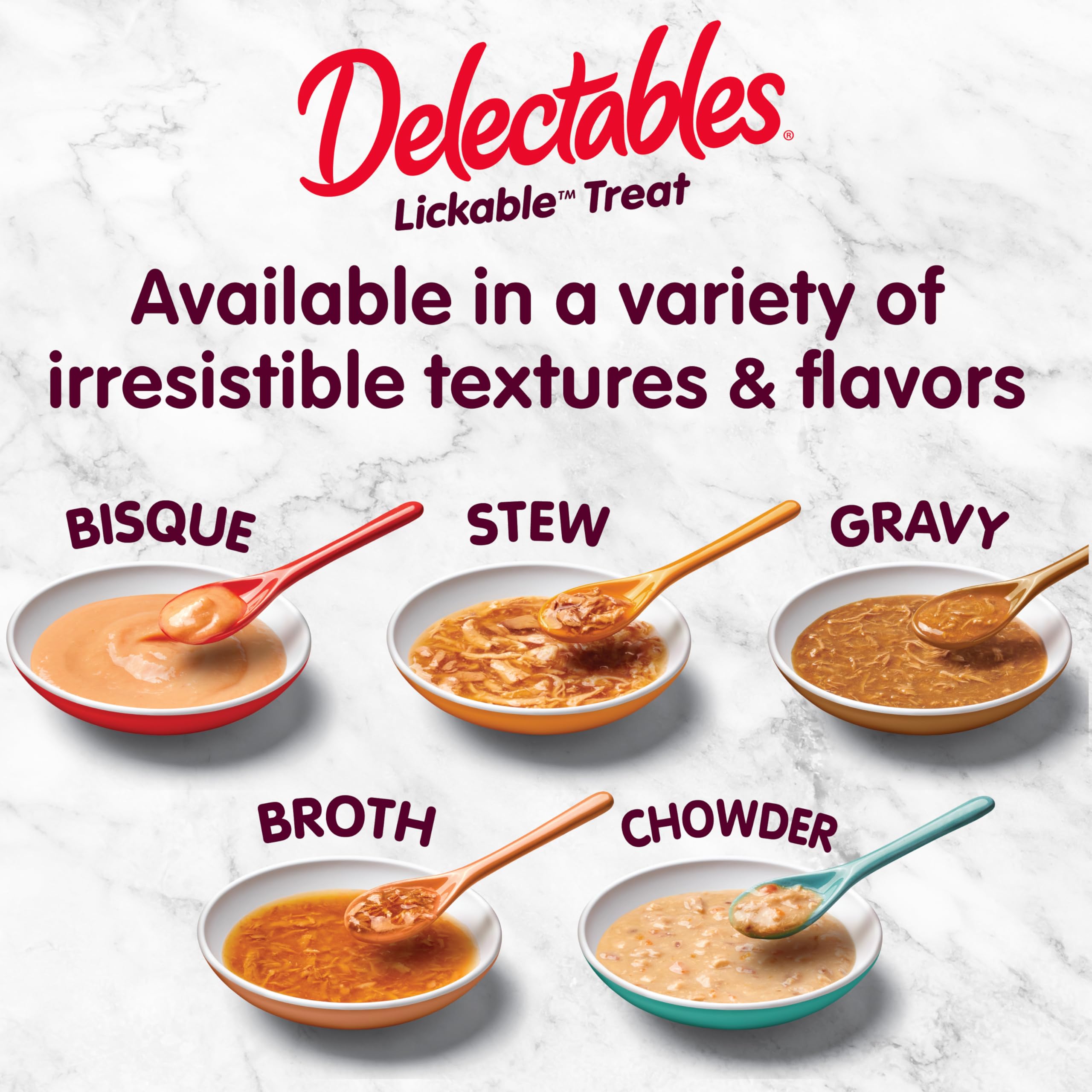 Hartz Delectables Stew Non Seafood Lickable Wet Cat Treats, Variety Flavour 24 Pack 🍁 All In One Marketplace Canada