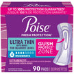 Poise Ultra Thin Incontinence Pads with Wings, Moderate Absorbency, Bladder Control Pads, 90 Count (3 Packs of 30) 🍁 All In One Marketplace Canada