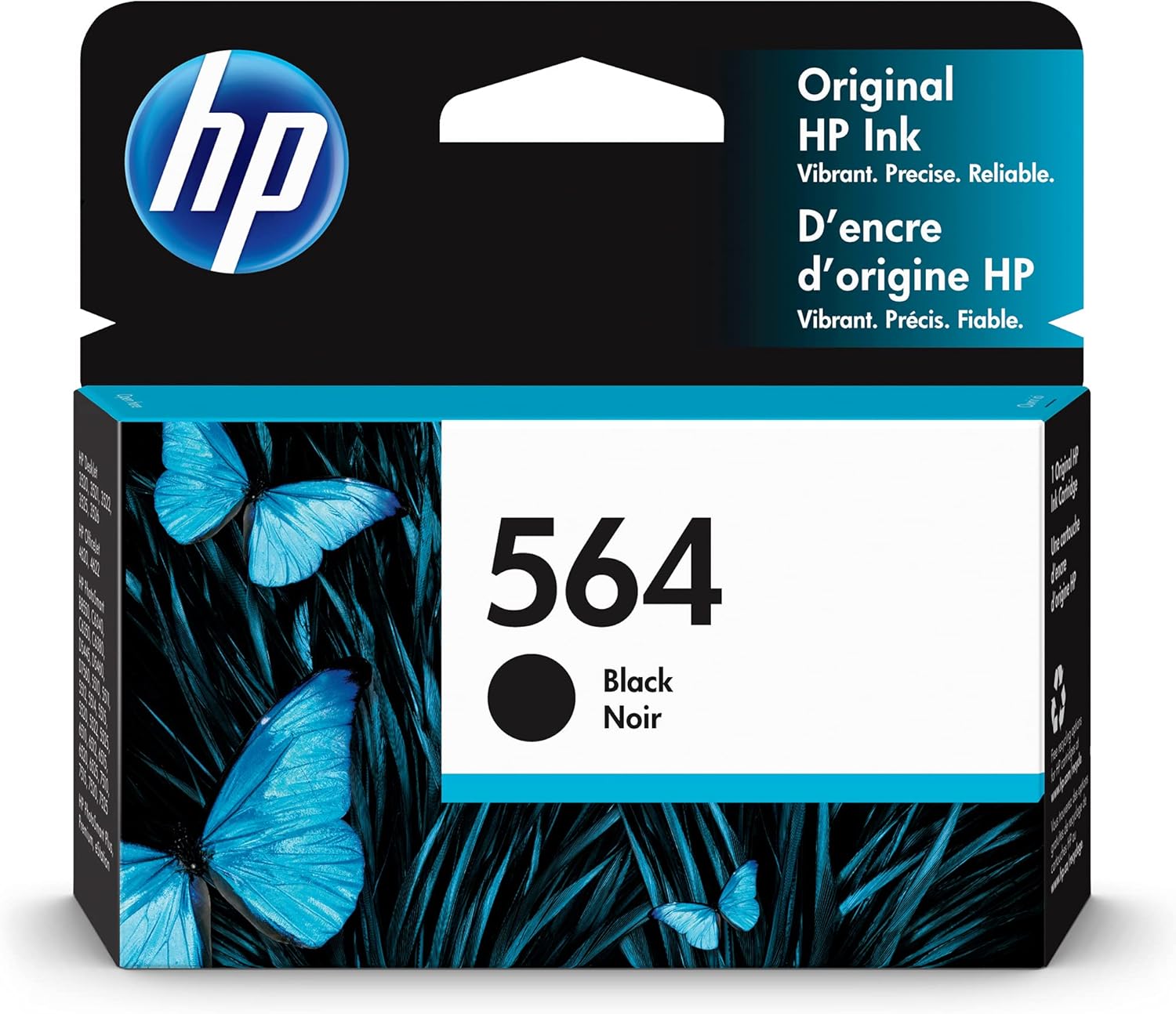 HP 564 Black Original Ink Cartridge (CB316WN)