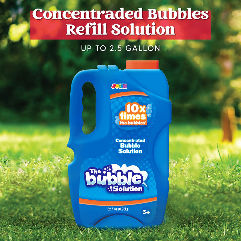 JOYIN 32 OZ Concentrated Bubble Solution for Bubble Machines (Up to 2.5 Gallons), Concentrated Solution Refills for Machine, Wands, Blower, Easter, Kids, Parties 🍁 All In One Marketplace Canada