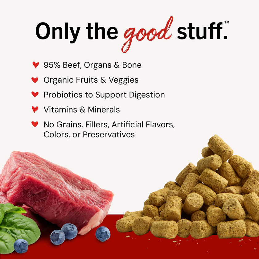 Stella & Chewy’s Freeze Dried Raw Super Beef Meal Mixer – Dog Food Topper for Small & Large Breeds – Grain Free, Protein Rich Recipe – 992g Bag 🍁 All In One Marketplace Canada