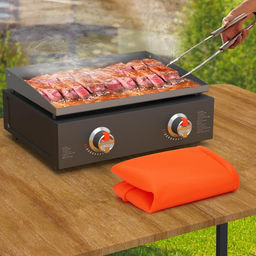 Silicone Griddle Mat Cover for Blackstone - 22 Inch True All-Encompassing Coverage Heavy Duty Food Grade Grill Buddy Mat, All Season Cooking Surface Protective Cover 🍁 All In One Marketplace Canada