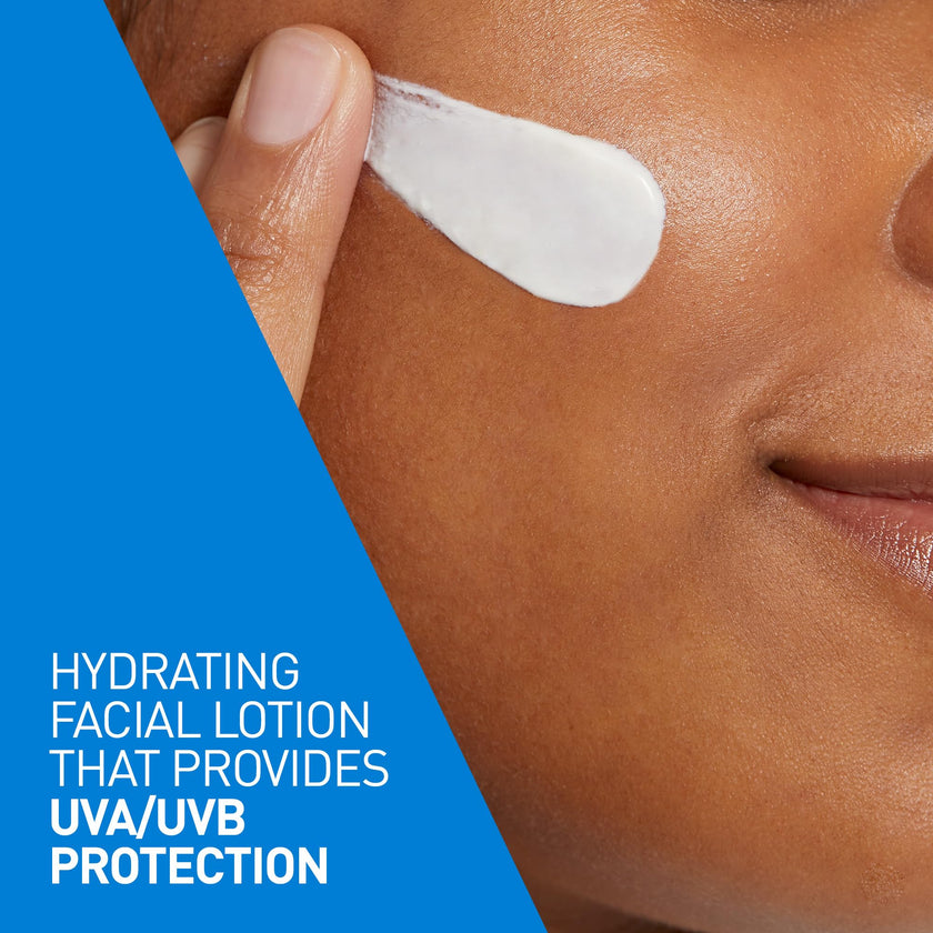 CeraVe Facial Moisturizer with SPF 30. Face Sunscreen Lotion with Hyaluronic Acid, Niacinamide & Ceramides for Women & Men. Oil-free, normal to dry skin. Verified Extended Use Date, Travel Size 89ML 🍁 All In One Marketplace Canada