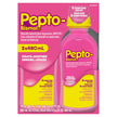 Pepto Bismol Liquid, Upset Stomach Relief, Diarrhea Relief, Heartburn, Nausea, Indigestion, Upset Stomach, Original Flavor, Pack of 2, 480mL each 🍁 All In One Marketplace Canada