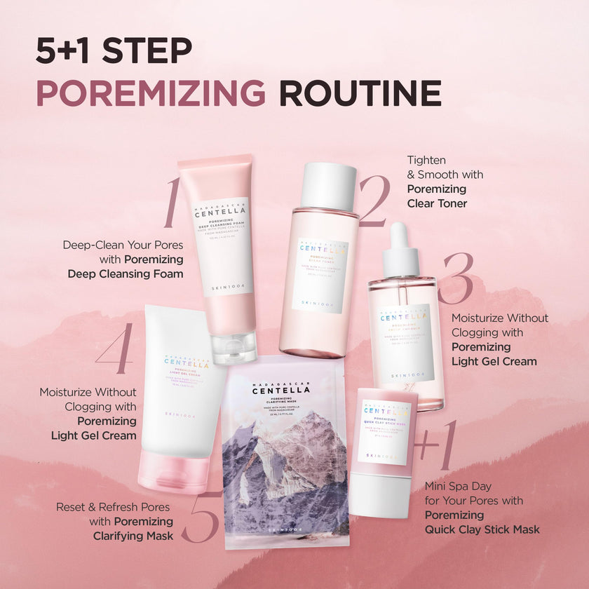 SKIN1004 Madagascar Centella Poremizing Light Gel Cream 2.53 fl.oz (75ml) | Tightens Pores | Soothes Irritated Skin 🍁 All In One Marketplace Canada