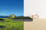 INTEX 64779E Dura-Beam Standard Prestige Air Mattress: Fiber-Tech – Queen Size – 10in Bed Height – 600lb Weight Capacity – Pump Included 🍁 All In One Marketplace Canada