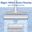 Large Lint Rollers for Carpet, Sticky Rollers for Floor DELOMO 9.45 in with 3 Extendable Handle, Long Handle Sticky Mop for Cleaning Carpets, Cars, Bedding, and Pet Hair, Ideal Gift for Pet Owners 🍁 All In One Marketplace Canada