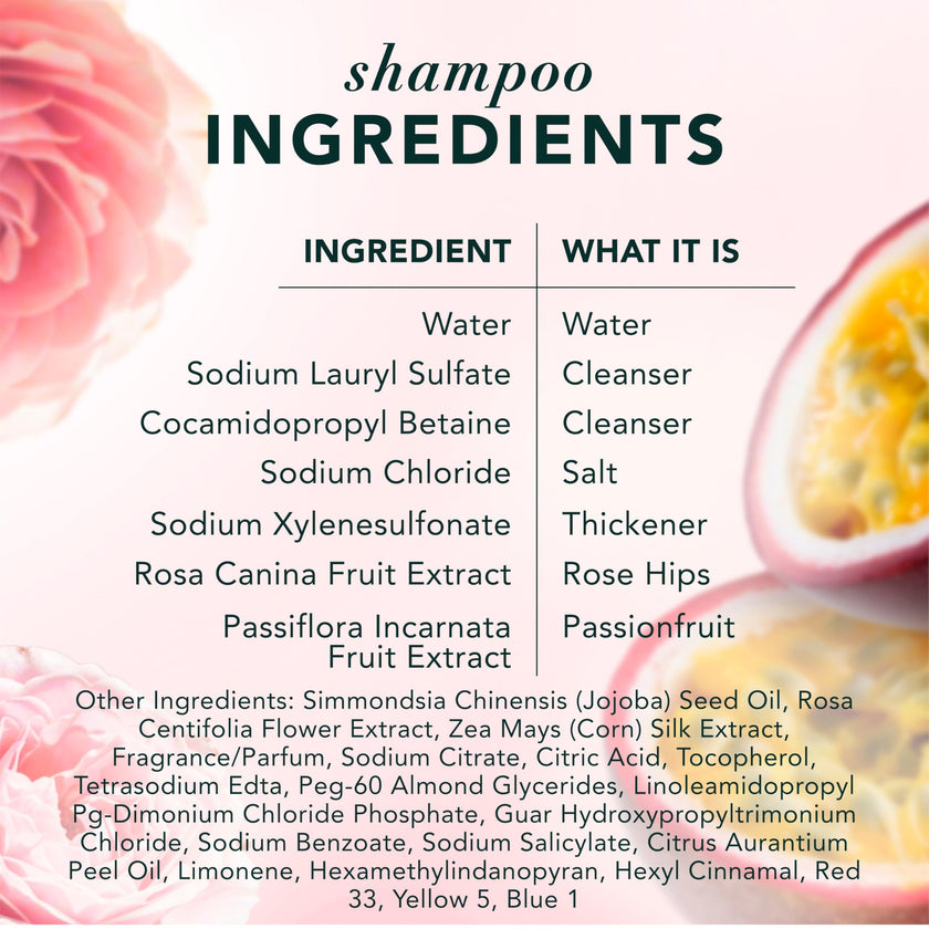 Herbal Essences Rose Hips and Passionfruit Smooth and Shine Shampoo and Conditioner Set, 865 mL Each 🍁 All In One Marketplace Canada