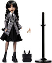 Monster High Wednesday Doll and Accessories, Wednesday Addams Collectible in Nevermore Academy Uniform with Thing and Backpack, Doll Stand 🍁 All In One Marketplace Canada