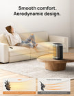 DREO Space Heaters for Indoor Use, 1500W Electric Heater for Bedroom Home Office, Safe PTC Ceramic Heater with Thermostat, Portable Heaters with Remote, 70°Oscillation, 12H Timer, 5 Modes 🍁 All In One Marketplace Canada