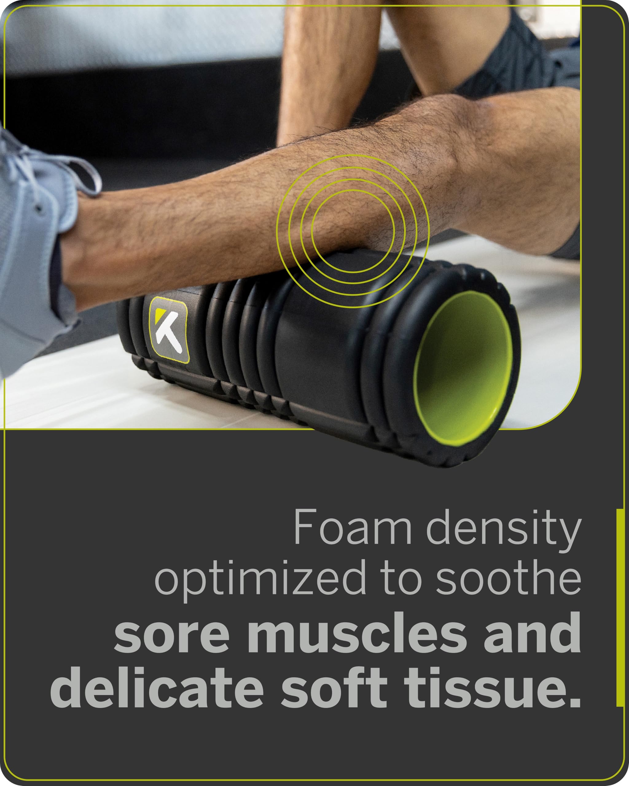 TriggerPoint Grid Foam Roller with Free Online Instructional Videos, Original (13-Inch), Black 🍁 All In One Marketplace Canada