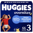 Huggies Overnites Size 3 Overnight Diapers (16-28 lbs), 66 Ct 🍁 All In One Marketplace Canada