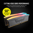 CORSAIR Vengeance RGB RS DDR5 RAM 32GB (2x16GB) Up to 6000MHz CL36-44-44-96 1.35V AMD Expo Intel XMP Computer Desktop Memory – Gray (CMG32GX5M2E6000Z36) 🍁 All In One Marketplace Canada